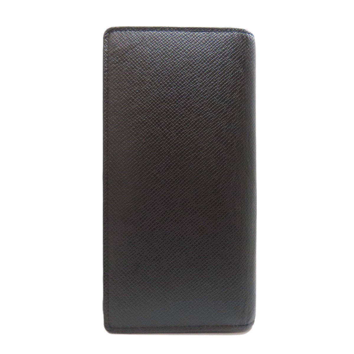 LOUIS VUITTON Long Wallet Purse M32654 Taiga Leather black Portefeuille・Brazza Former
