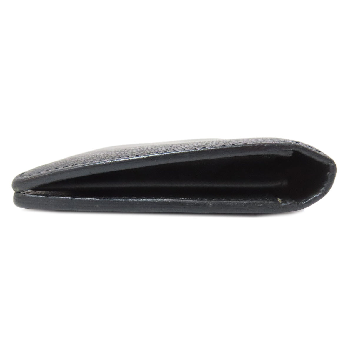 LOUIS VUITTON Long Wallet Purse M32654 Taiga Leather black Portefeuille・Brazza Former