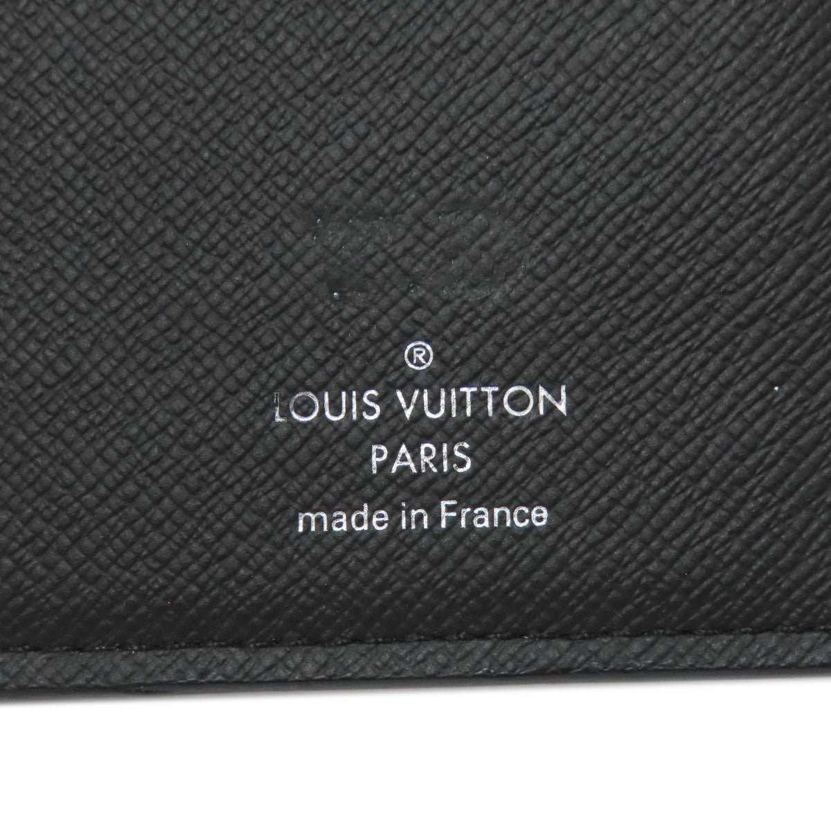 LOUIS VUITTON Long Wallet Purse M32654 Taiga Leather black Portefeuille・Brazza Former