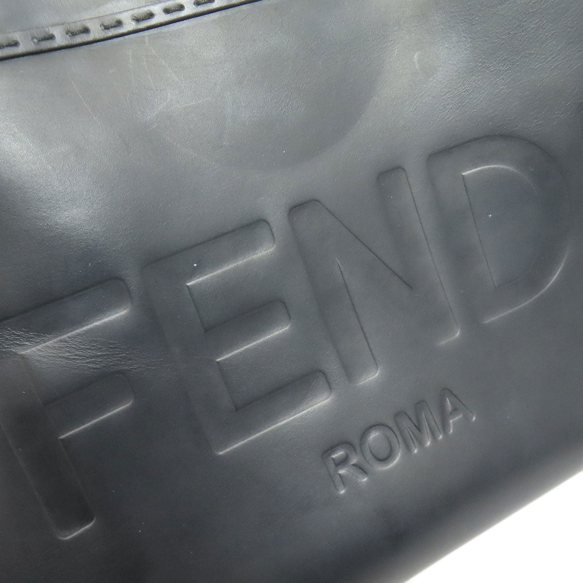 FENDI Handbag Calfskin black Sunshine Medium 2WAY