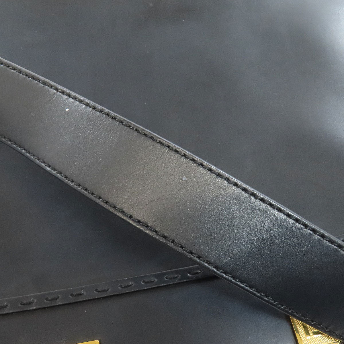 FENDI Handbag Calfskin black Sunshine Medium 2WAY