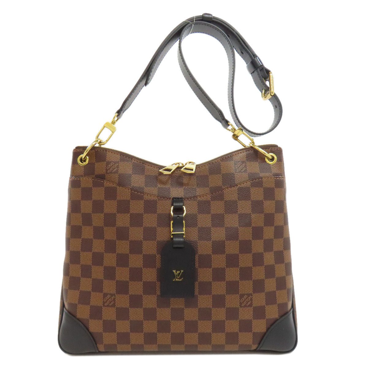 LOUIS VUITTON Shoulder Bag N50062 Damier canvas Brown Odeon NMPM