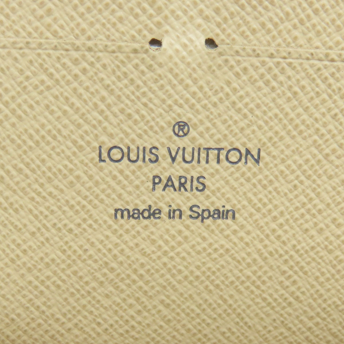 LOUIS VUITTON Long Wallet Purse N61210 Damier canvas white Portefeuille Clemence