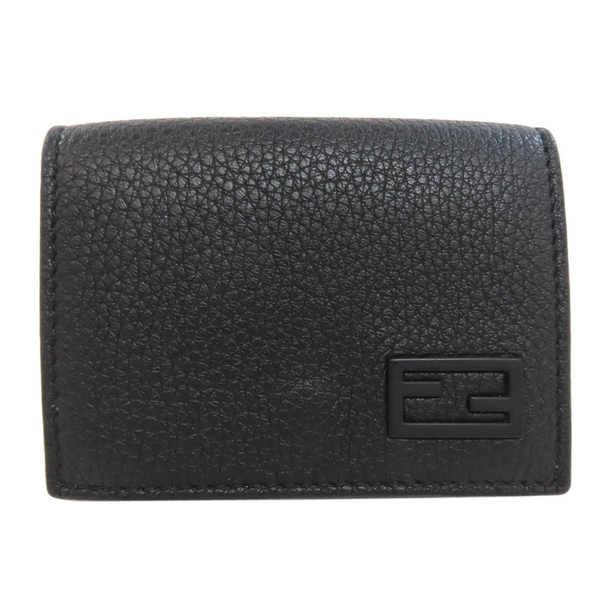 FENDI Bifold Wallet 7M0280 leather black logo