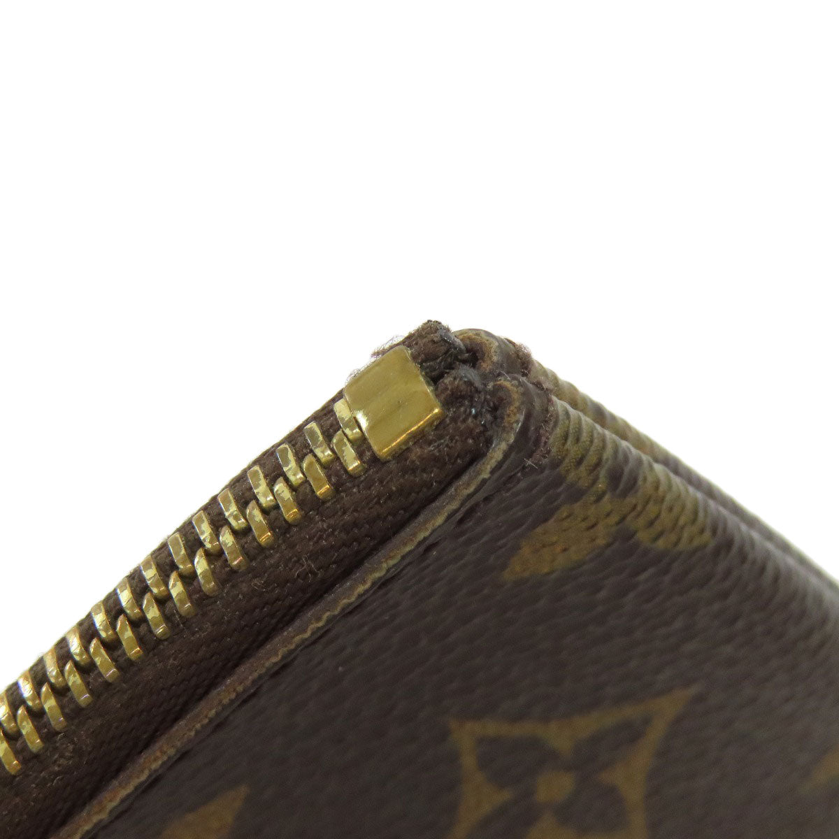 LOUIS VUITTON Coin case M62650 Monogram canvas Brown Pochette Kle