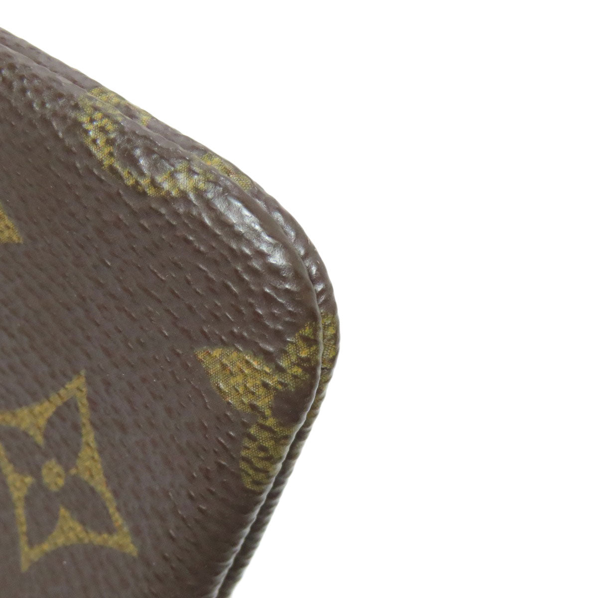 LOUIS VUITTON Coin case M62650 Monogram canvas Brown Pochette Kle