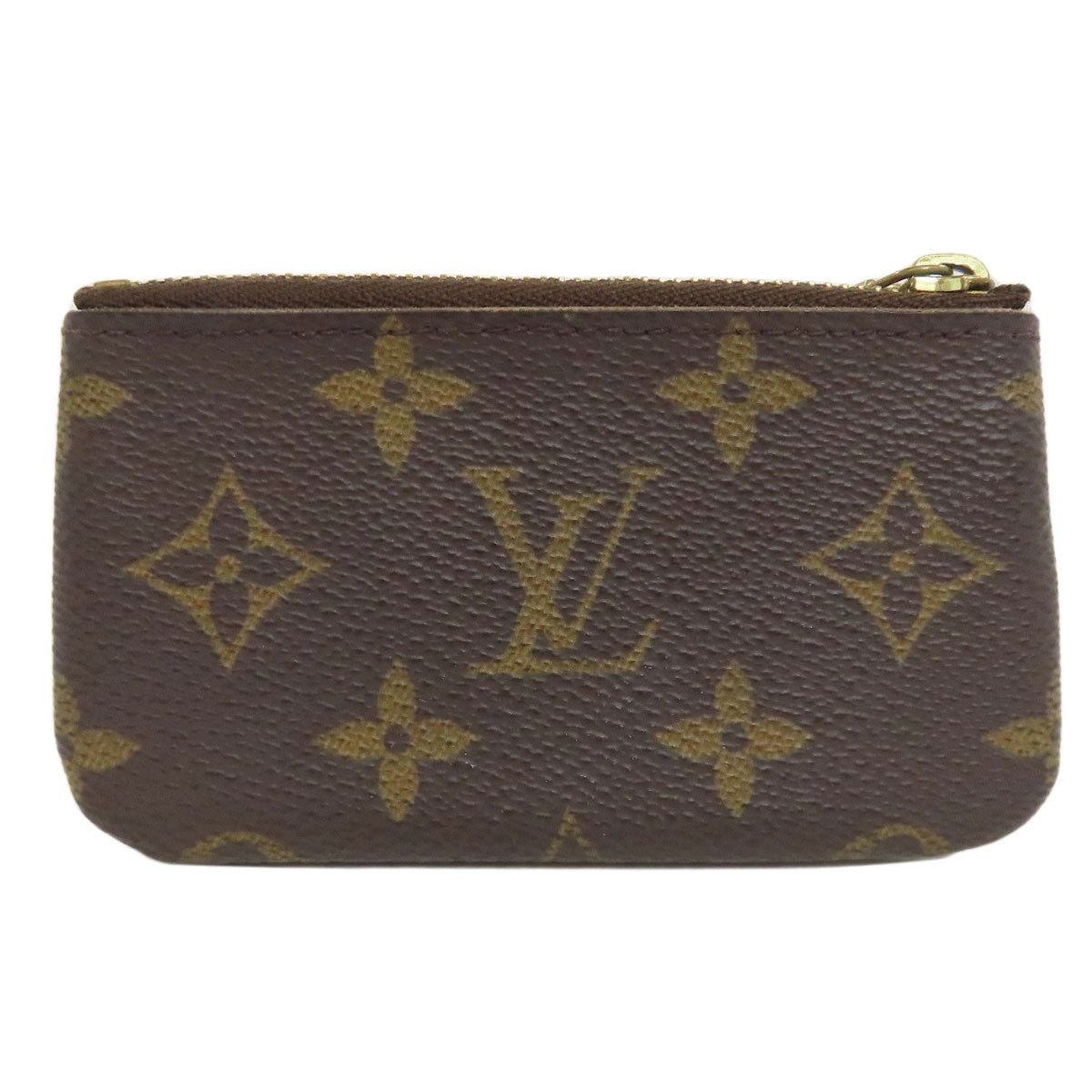 LOUIS VUITTON Coin case M62650 Monogram canvas Brown Pochette Kle