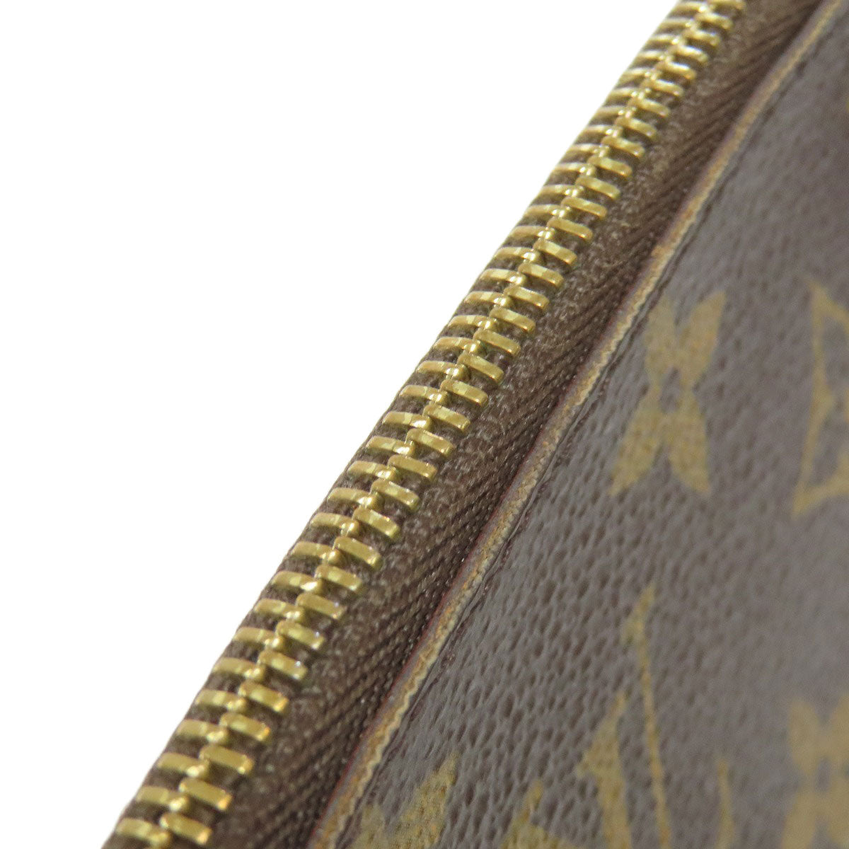 LOUIS VUITTON Coin case M62650 Monogram canvas Brown Pochette Kle