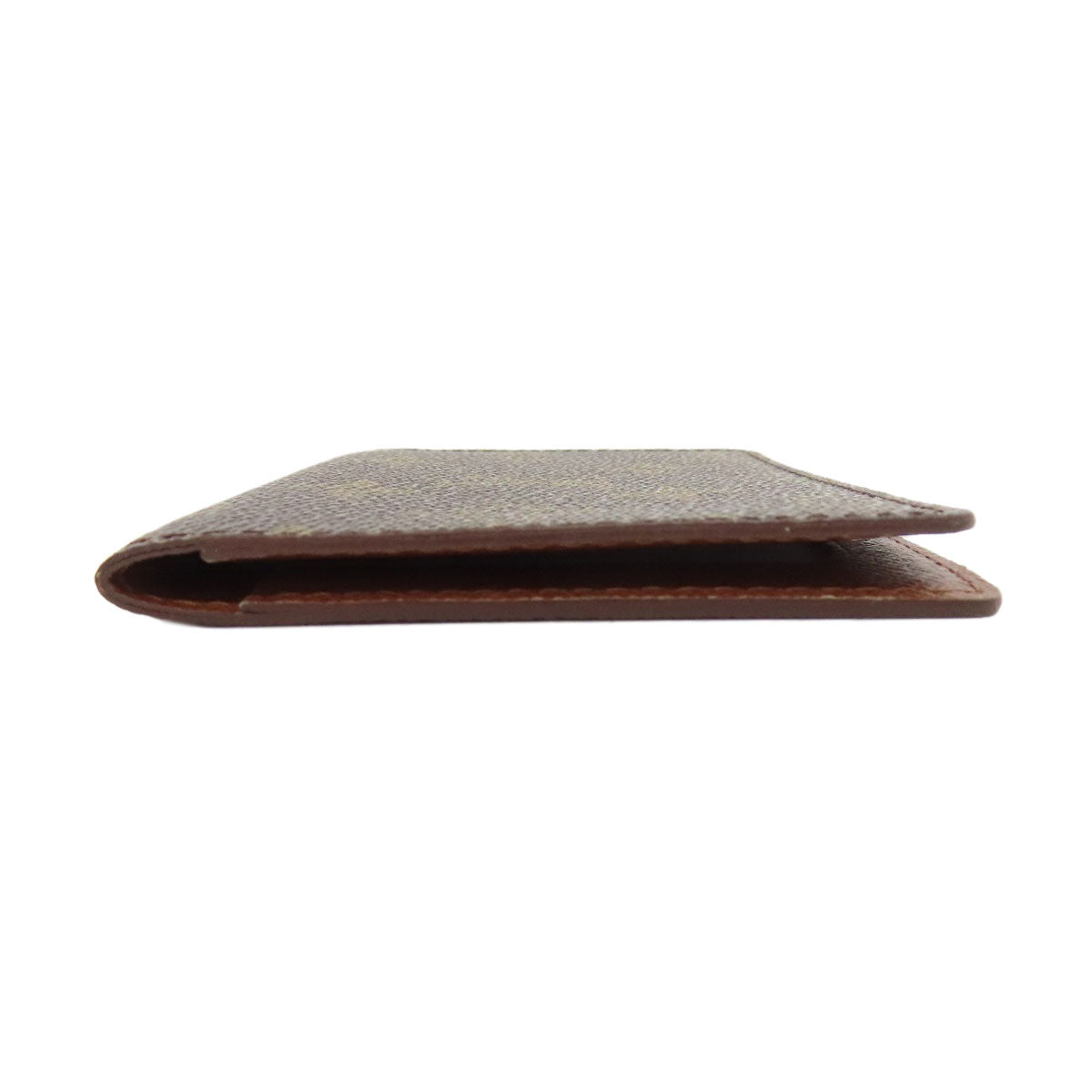 LOUIS VUITTON Card Case M60533 Monogram canvas Brown Porto 2 Cult Vertical