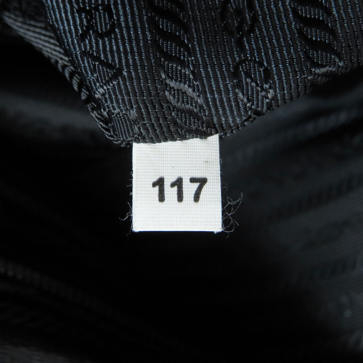 PRADA Tote Bag 1BG052 Nylon black logoMetal