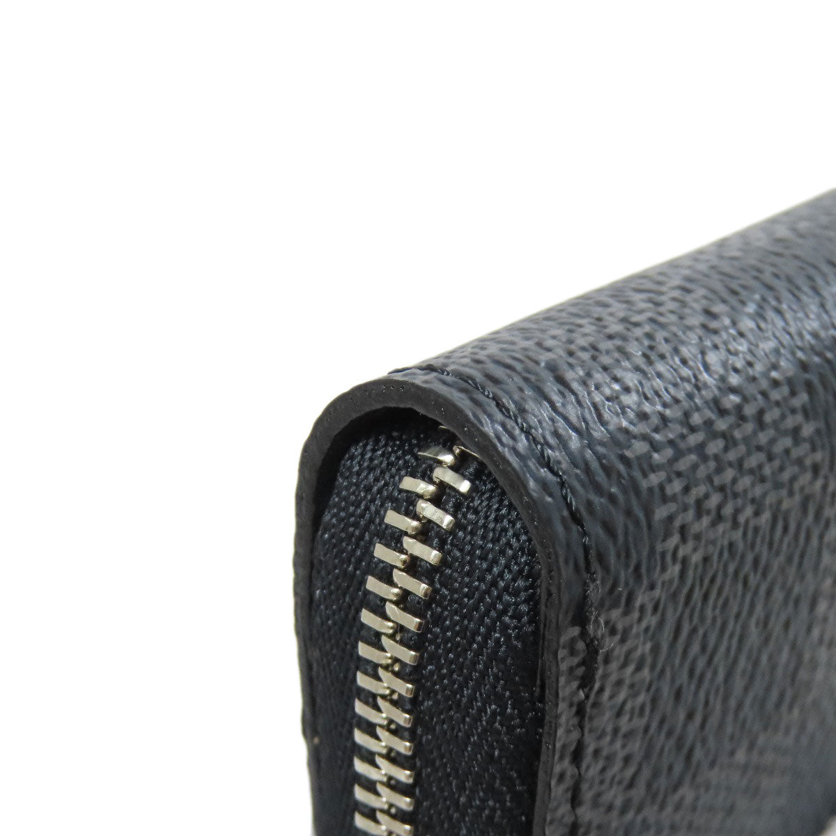 LOUIS VUITTON Coin case N63076 Damier canvas gray Zippy coin purse
