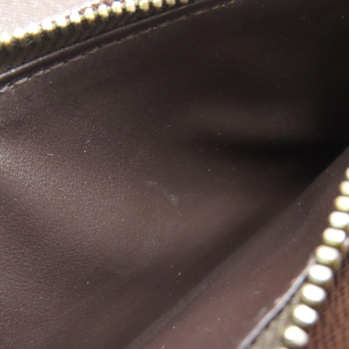 LOUIS VUITTON Bifold Wallet N63067 Damier canvas Brown Portefeuille Alexandra