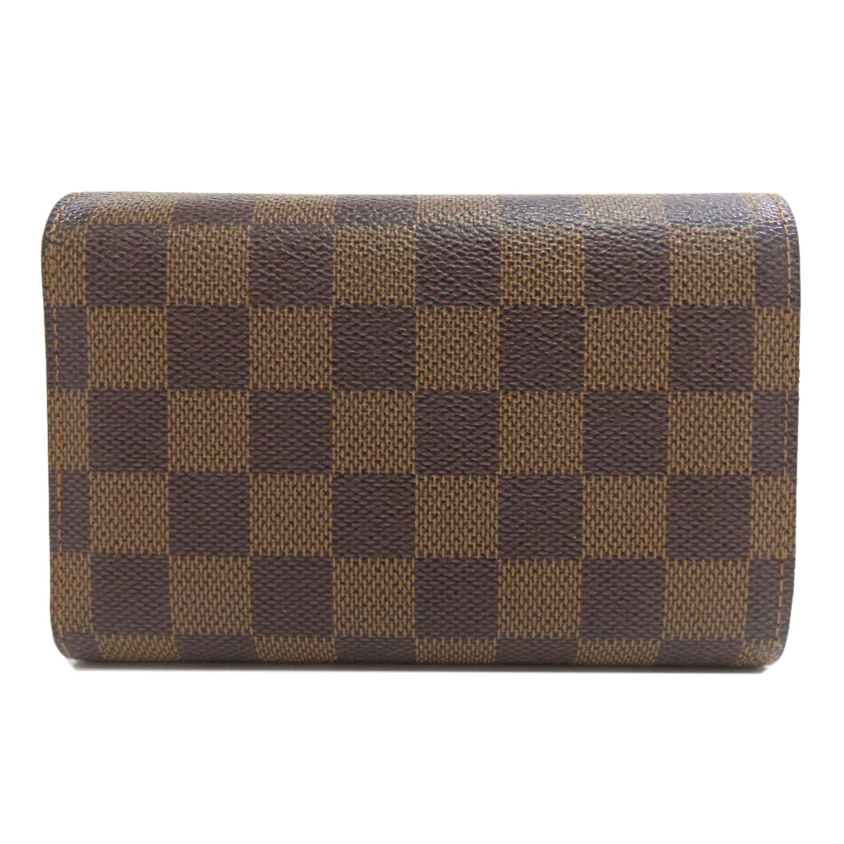 LOUIS VUITTON Bifold Wallet N63067 Damier canvas Brown Portefeuille Alexandra