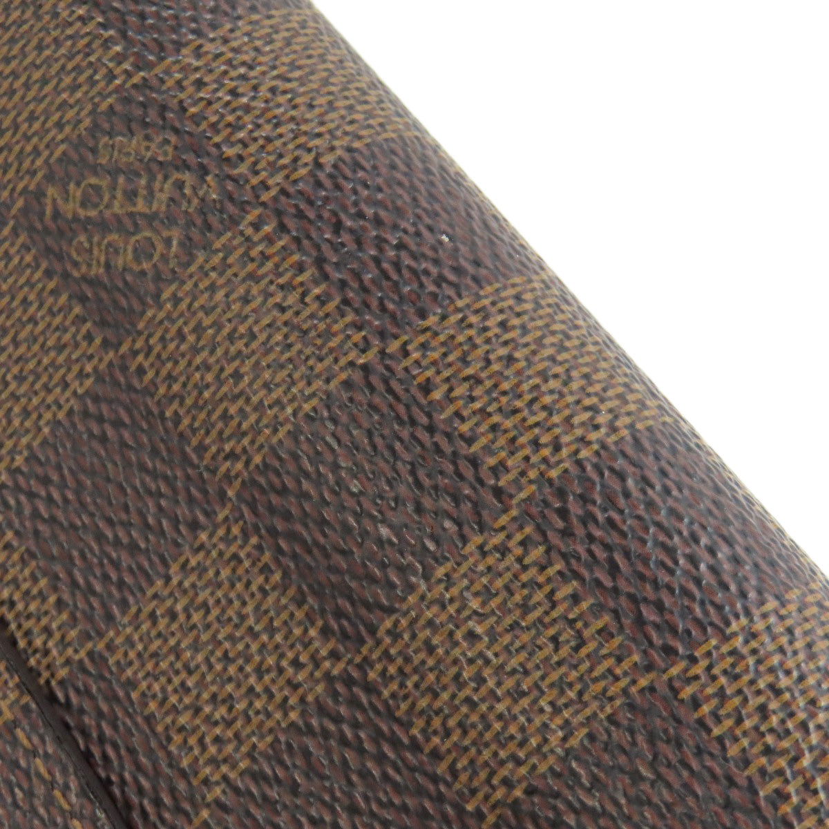 LOUIS VUITTON Bifold Wallet N63067 Damier canvas Brown Portefeuille Alexandra