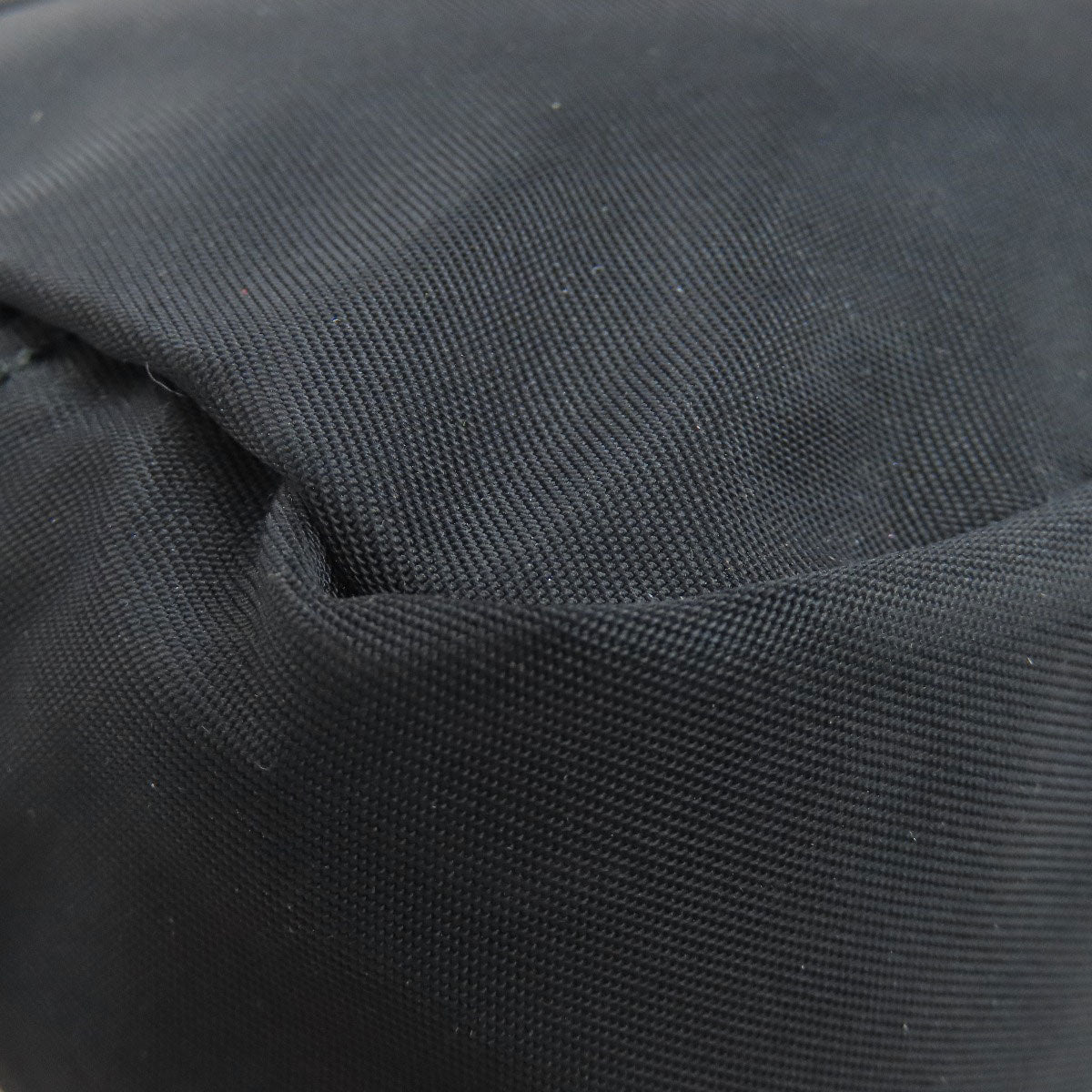 PRADA Accessory pouch Nylon black logoMetal