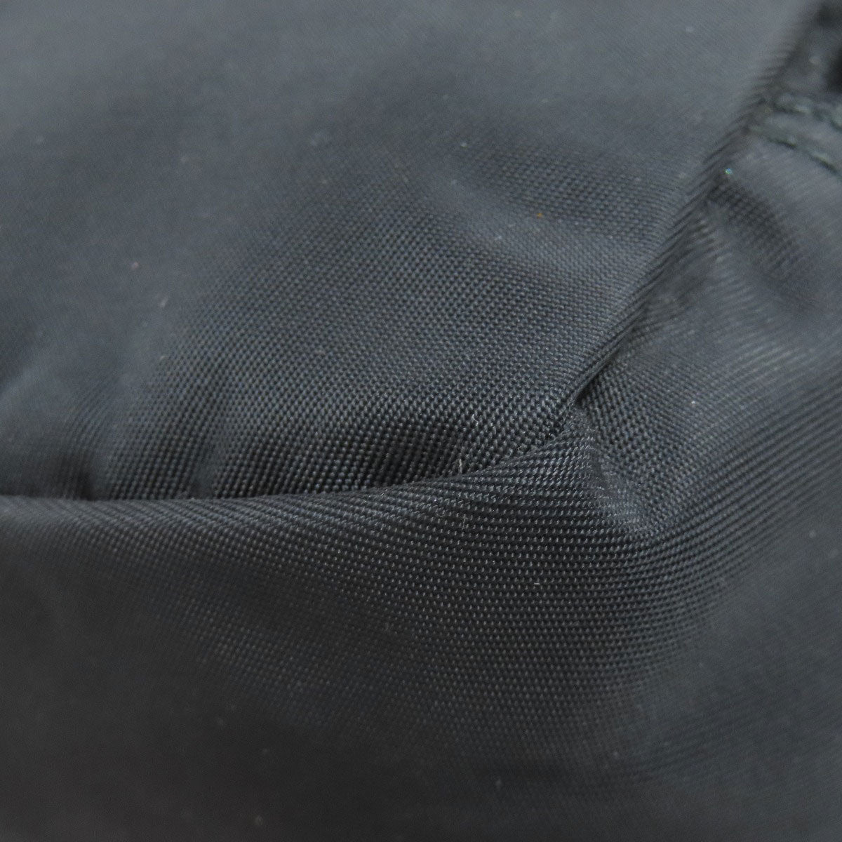 PRADA Accessory pouch Nylon black logoMetal