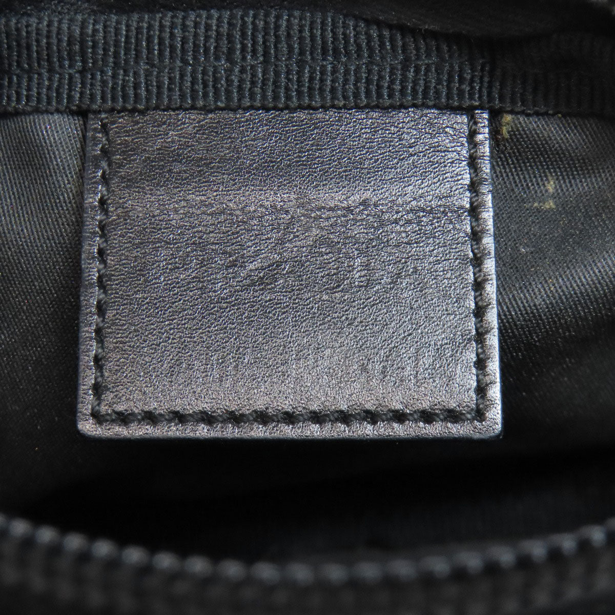 PRADA Accessory pouch Nylon black logoMetal