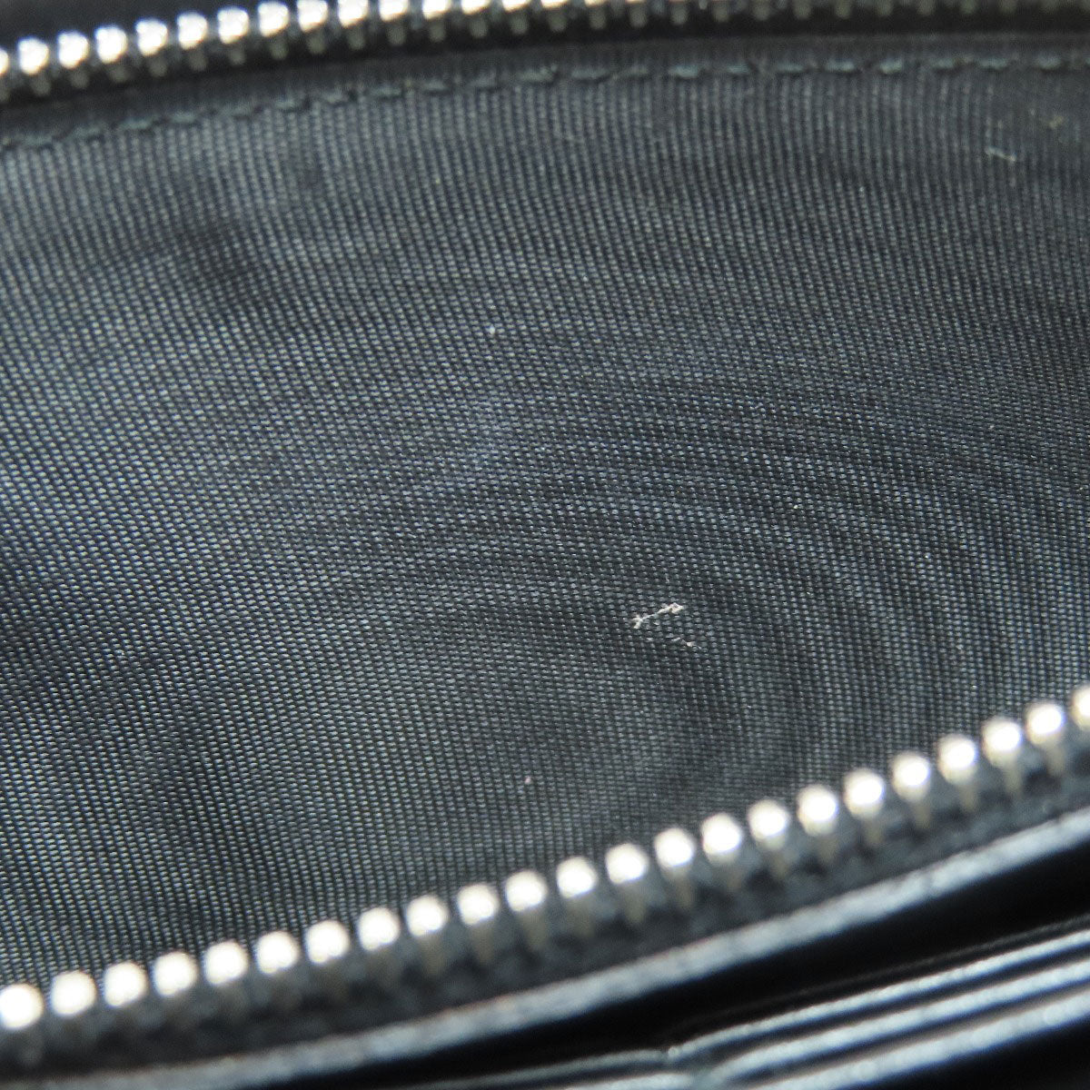 PRADA Long Wallet Purse 1M1037 Safiano black logo
