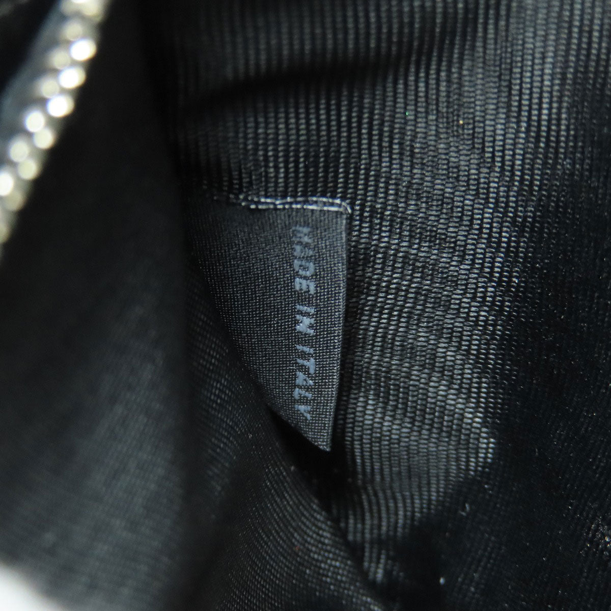PRADA Long Wallet Purse 1M1037 Safiano black logo