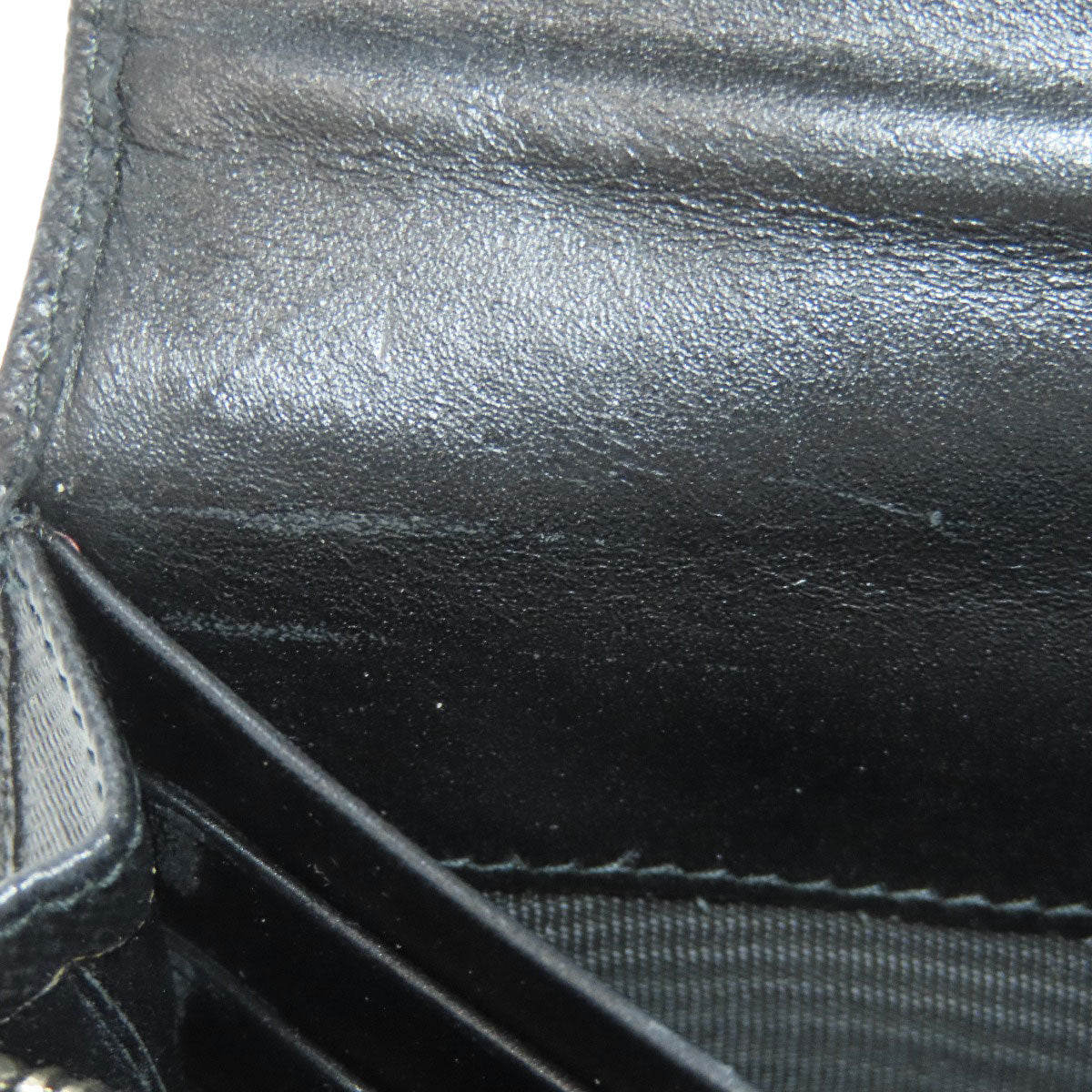 PRADA Long Wallet Purse 1M1037 Safiano black logo
