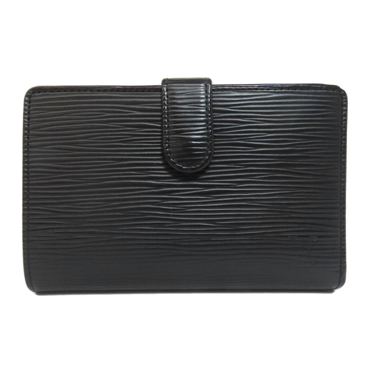 LOUIS VUITTON Bifold Wallet M63242 Epi black Portefeuille Vienova