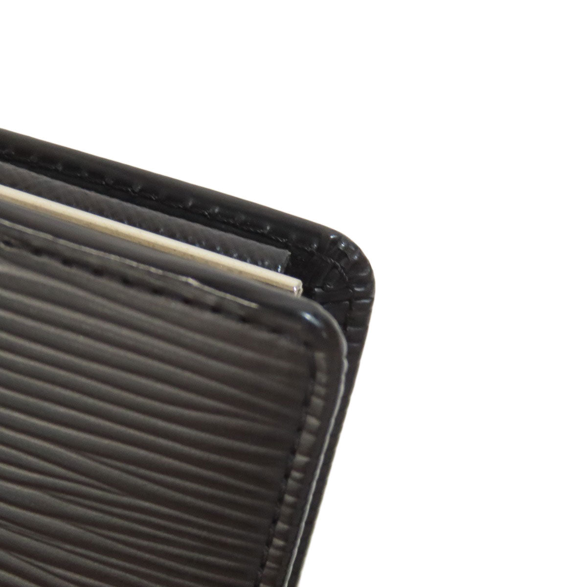 LOUIS VUITTON Bifold Wallet M63242 Epi black Portefeuille Vienova