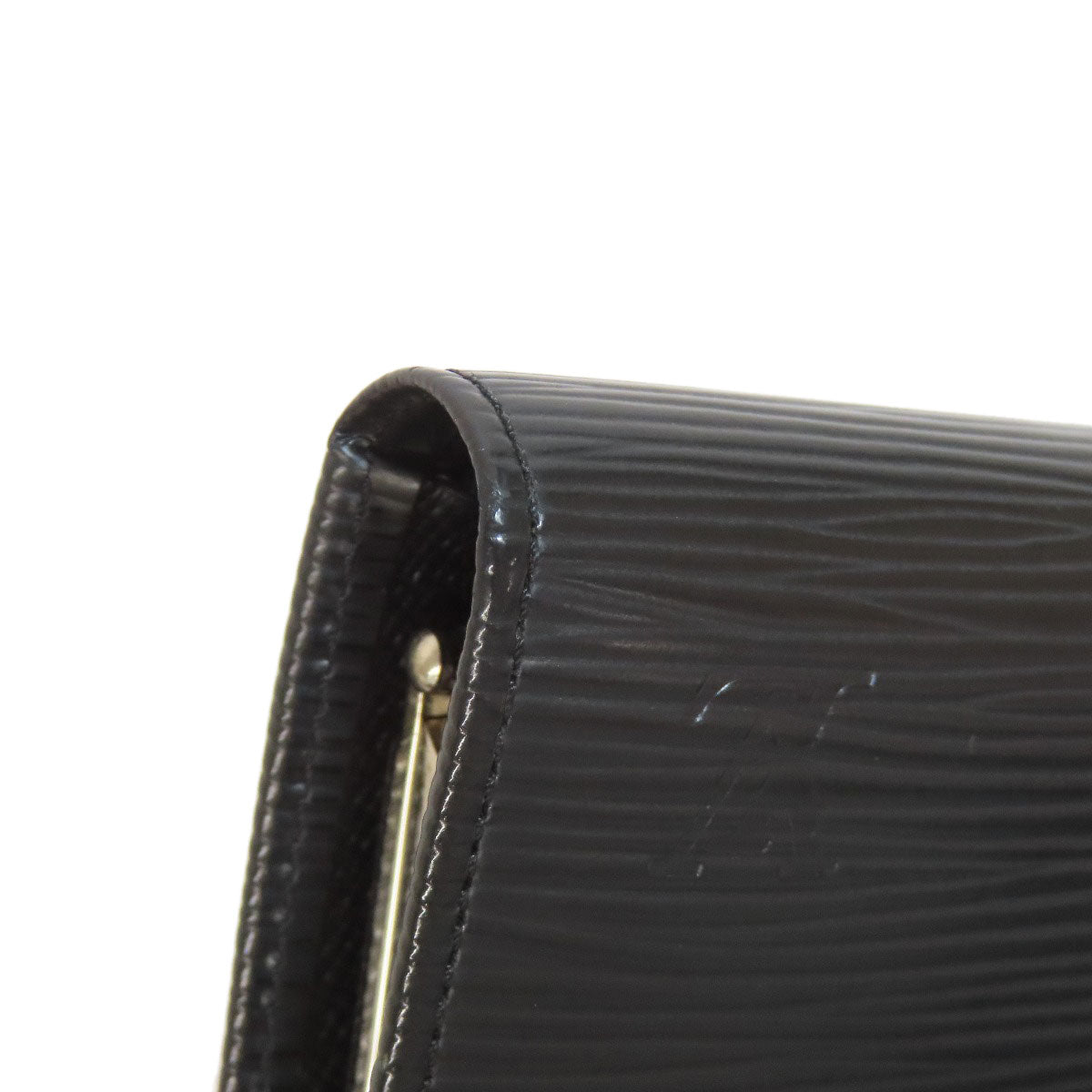 LOUIS VUITTON Bifold Wallet M63242 Epi black Portefeuille Vienova
