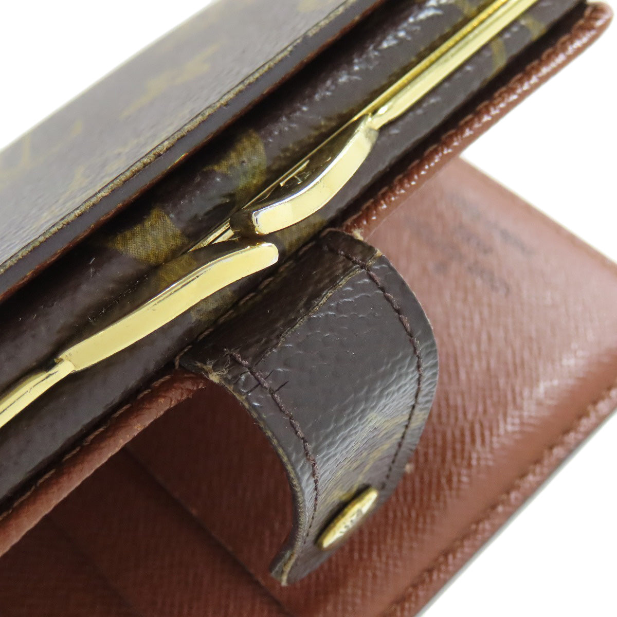 LOUIS VUITTON Bifold Wallet M61663 Monogram canvas Brown Portomoné Vienova