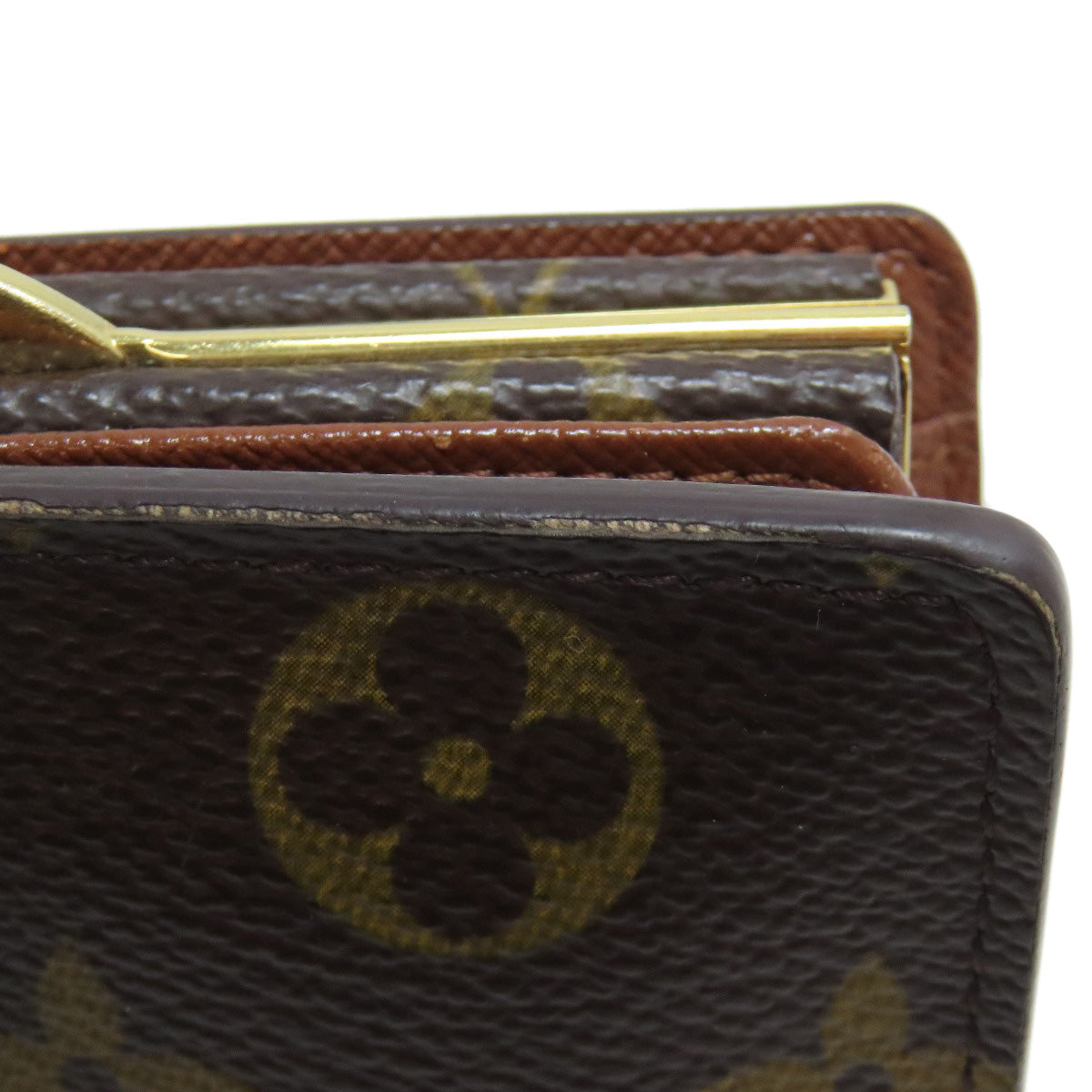 LOUIS VUITTON Bifold Wallet M61663 Monogram canvas Brown Portomoné Vienova