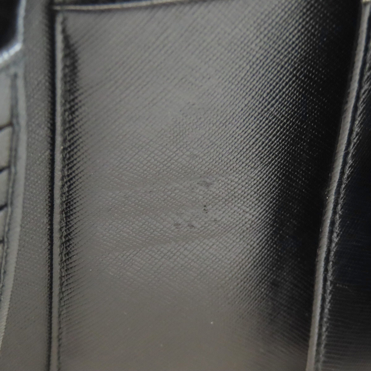 PRADA Bifold Wallet M170 Nylon black logoMetal
