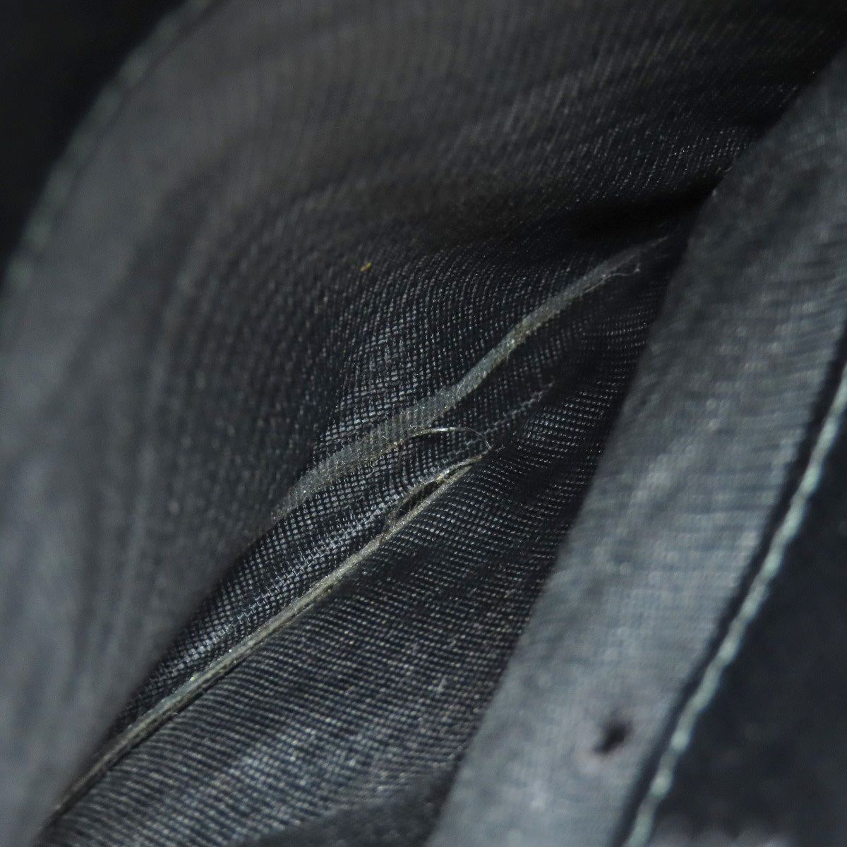 PRADA Bifold Wallet M170 Nylon black logoMetal