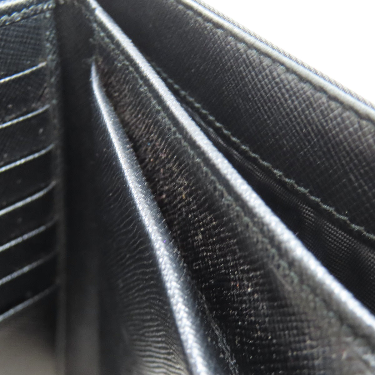 PRADA Bifold Wallet M170 Nylon black logoMetal