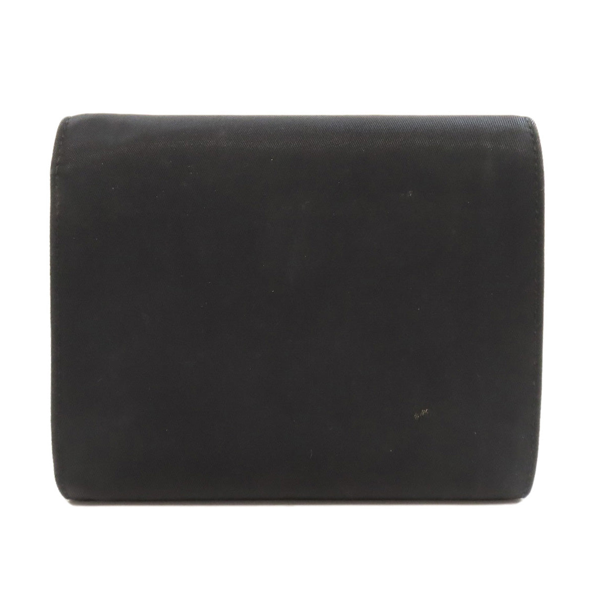 PRADA Bifold Wallet M170 Nylon black logoMetal