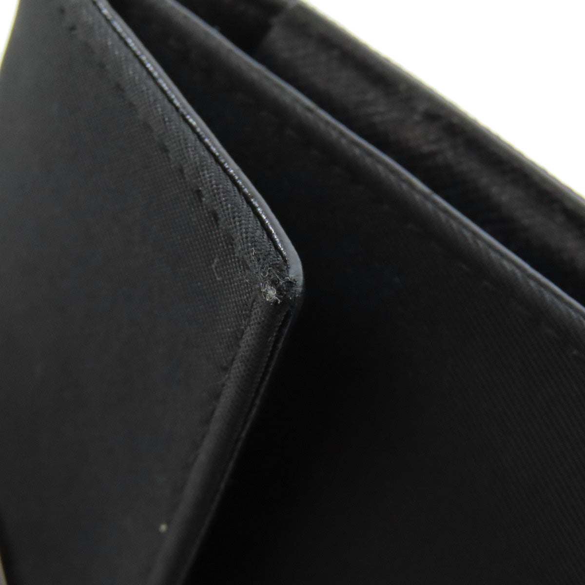 PRADA Bifold Wallet M170 Nylon black logoMetal