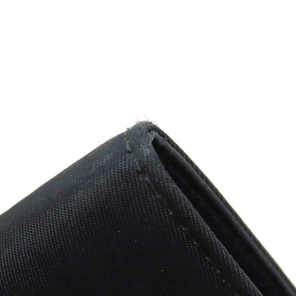 PRADA Bifold Wallet M170 Nylon black logoMetal