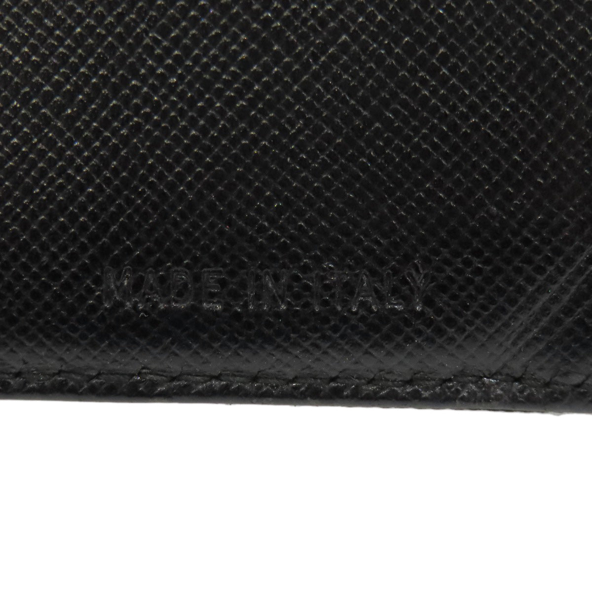PRADA Bifold Wallet M170 Nylon black logoMetal