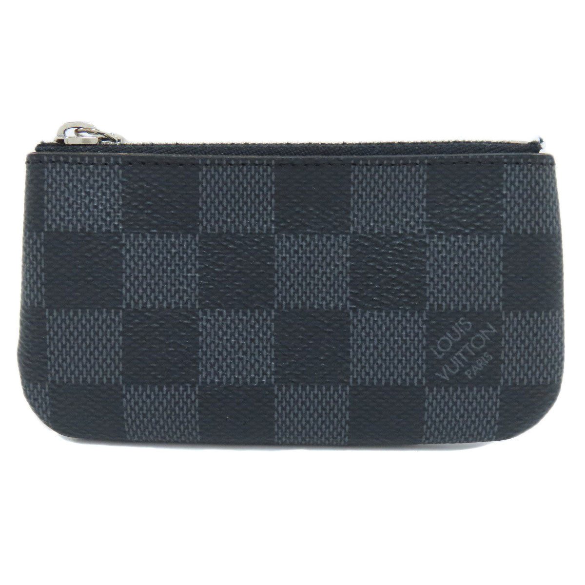 LOUIS VUITTON Coin case N60155 Damier canvas gray Pochette Kle