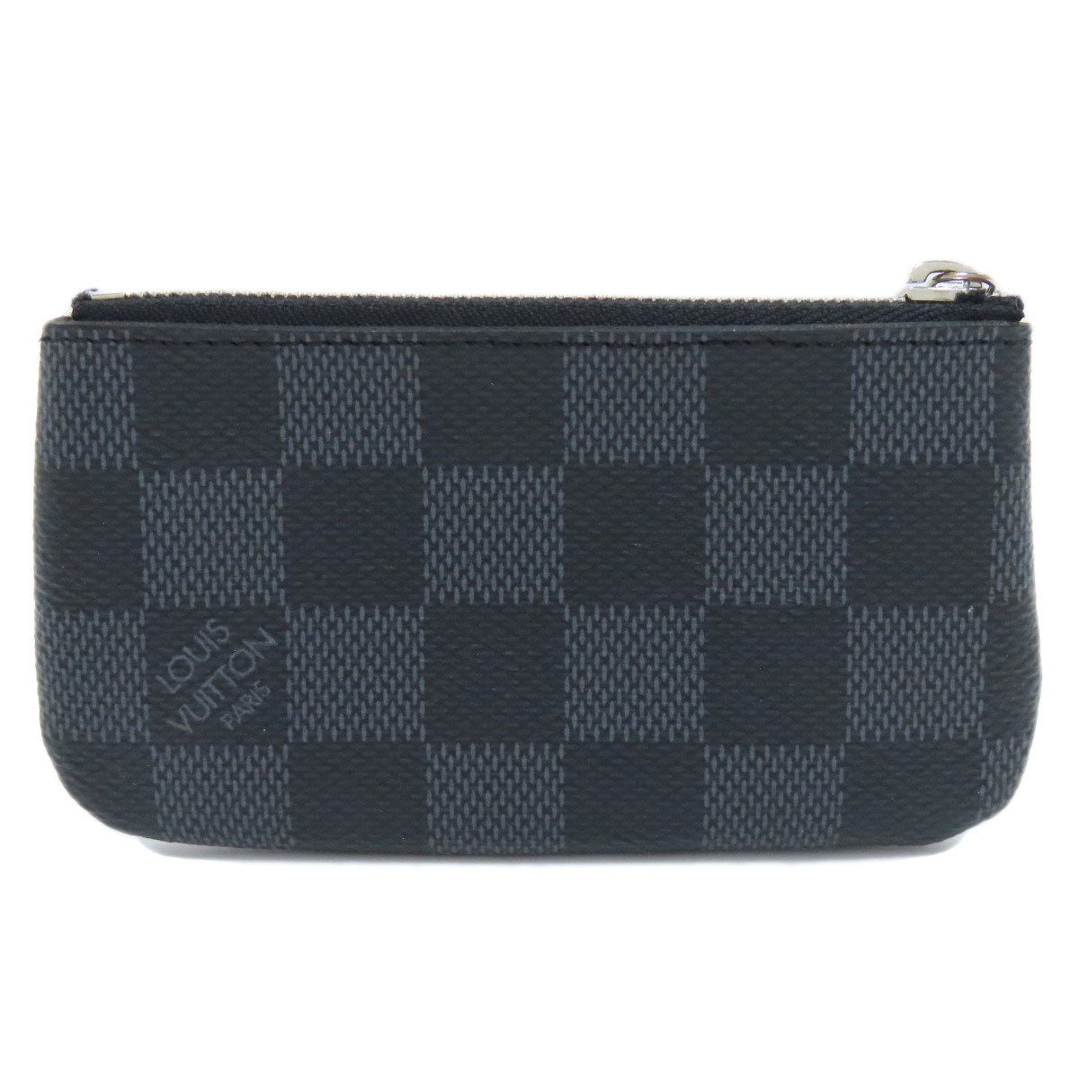 LOUIS VUITTON Coin case N60155 Damier canvas gray Pochette Kle
