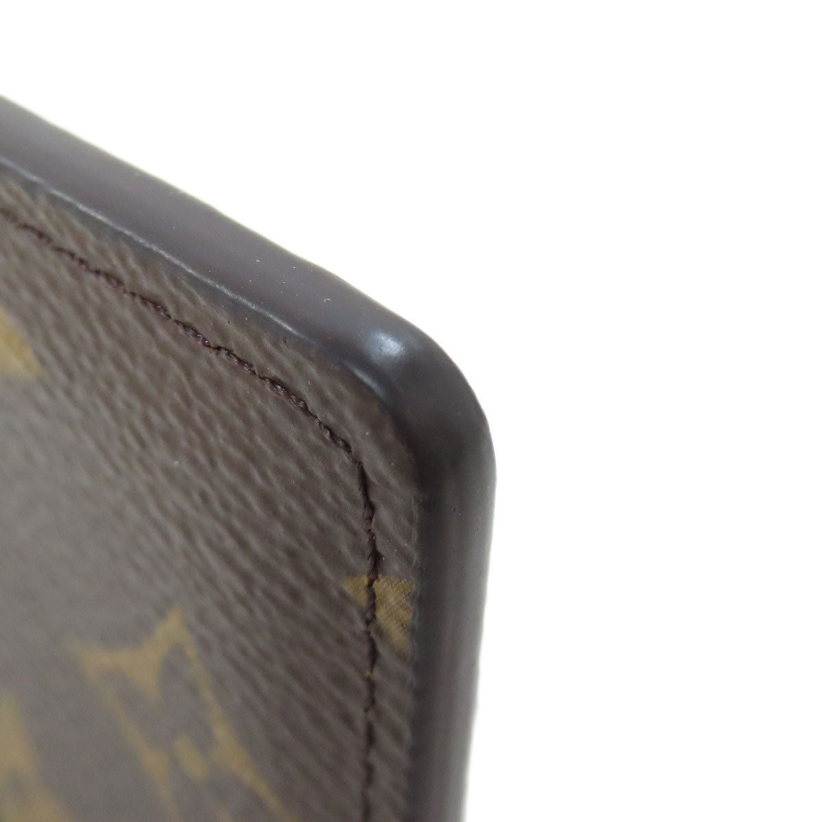 LOUIS VUITTON Card Case M69161 Monogram reverse Brown Porto cult · Simple