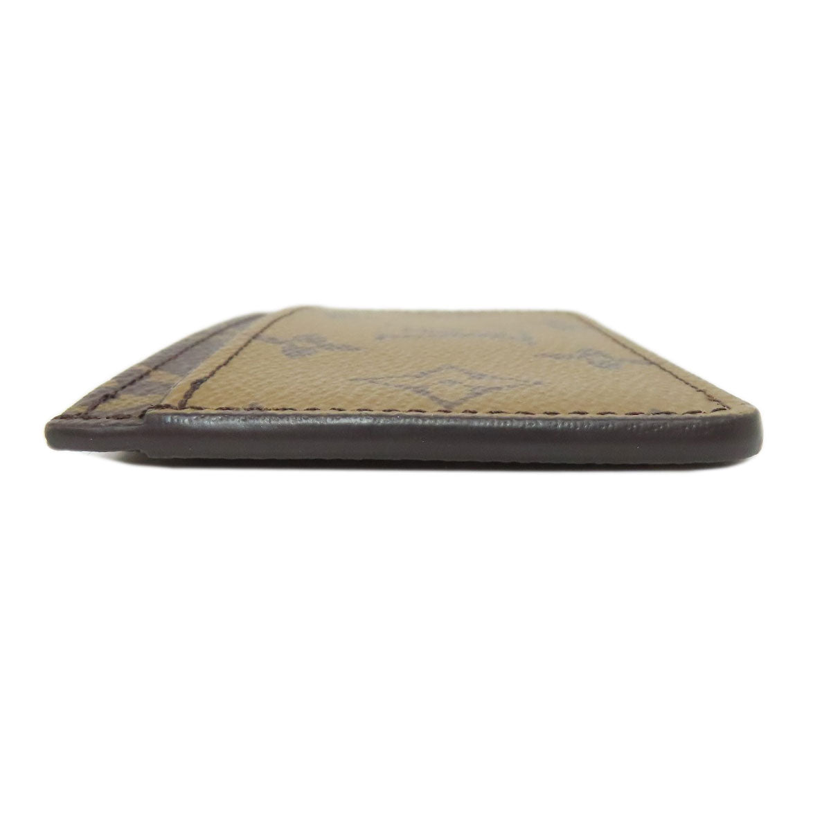LOUIS VUITTON Card Case M69161 Monogram reverse Brown Porto cult · Simple