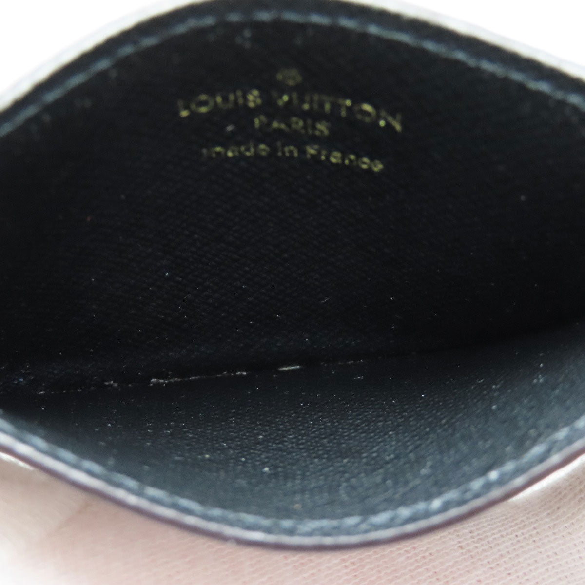 LOUIS VUITTON Card Case M69161 Monogram reverse Brown Porto cult · Simple