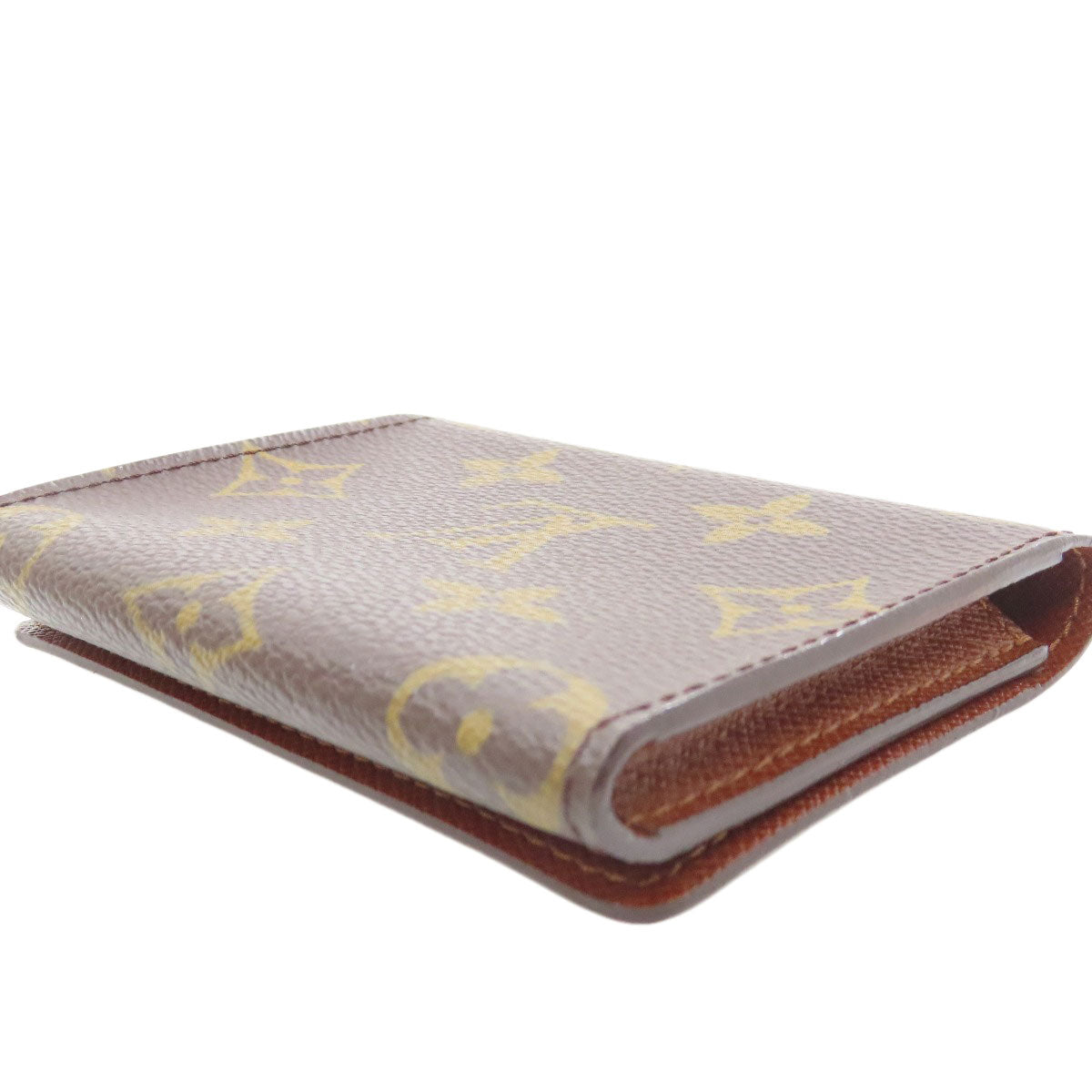 LOUIS VUITTON Card Case M62920 Monogram canvas Brown Anvelope Carte de Visit Card Case