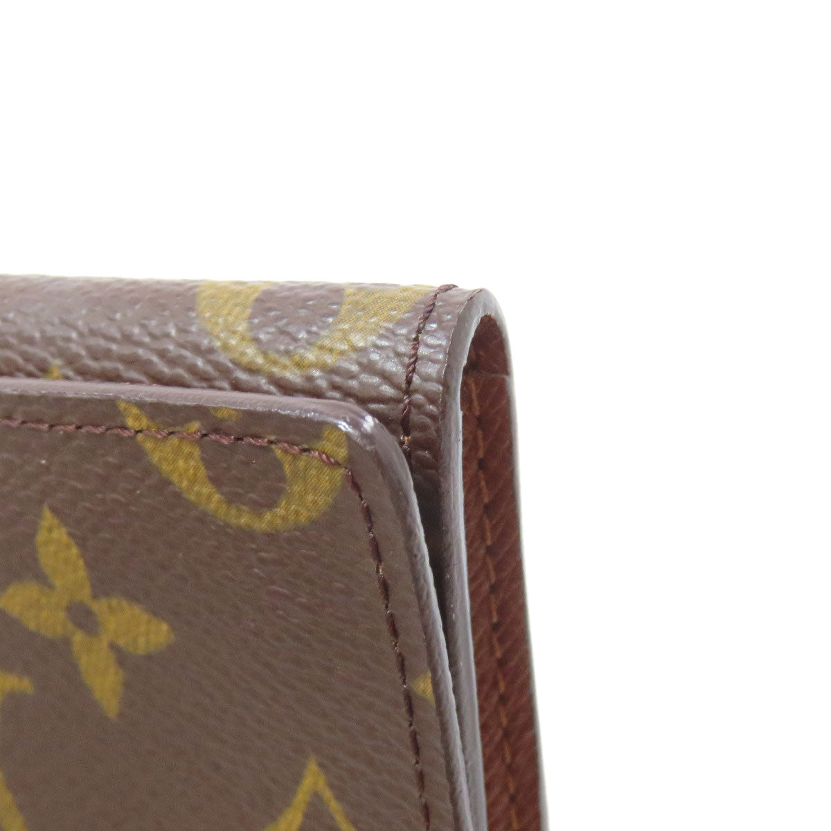 LOUIS VUITTON Card Case M62920 Monogram canvas Brown Anvelope Carte de Visit Card Case