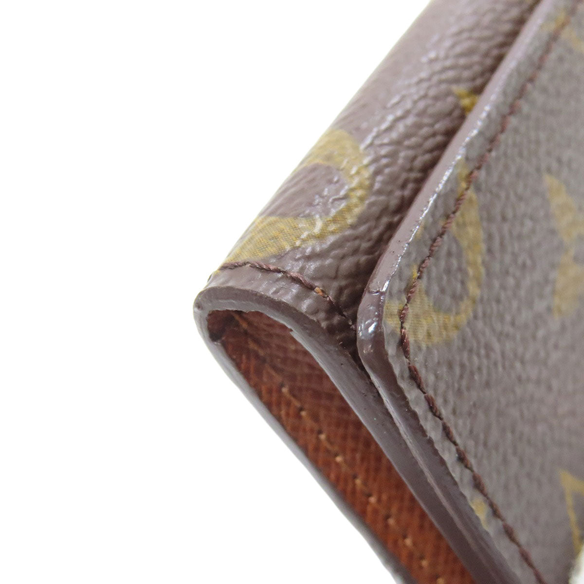 LOUIS VUITTON Card Case M62920 Monogram canvas Brown Anvelope Carte de Visit Card Case