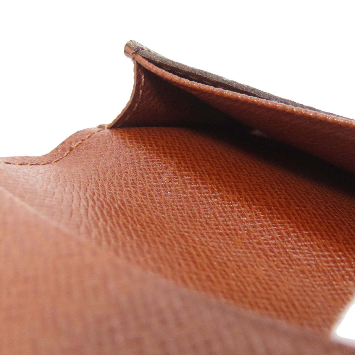 LOUIS VUITTON Card Case M62920 Monogram canvas Brown Anvelope Carte de Visit Card Case