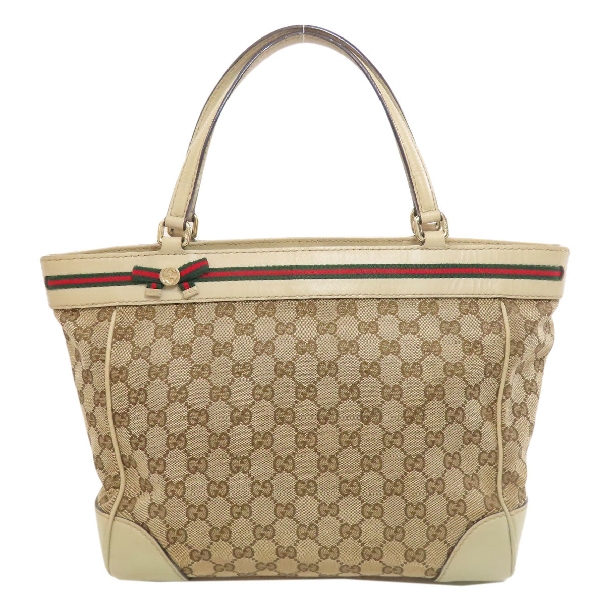 GUCCI Tote Bag 257061 canvas Brown Mayfair Sherry Line
