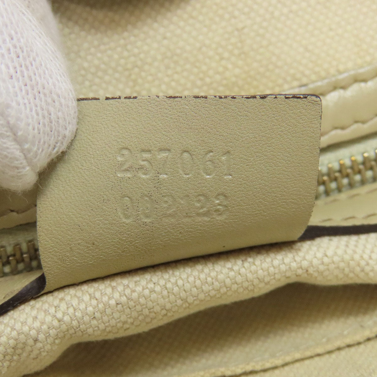 GUCCI Tote Bag 257061 canvas Brown Mayfair Sherry Line