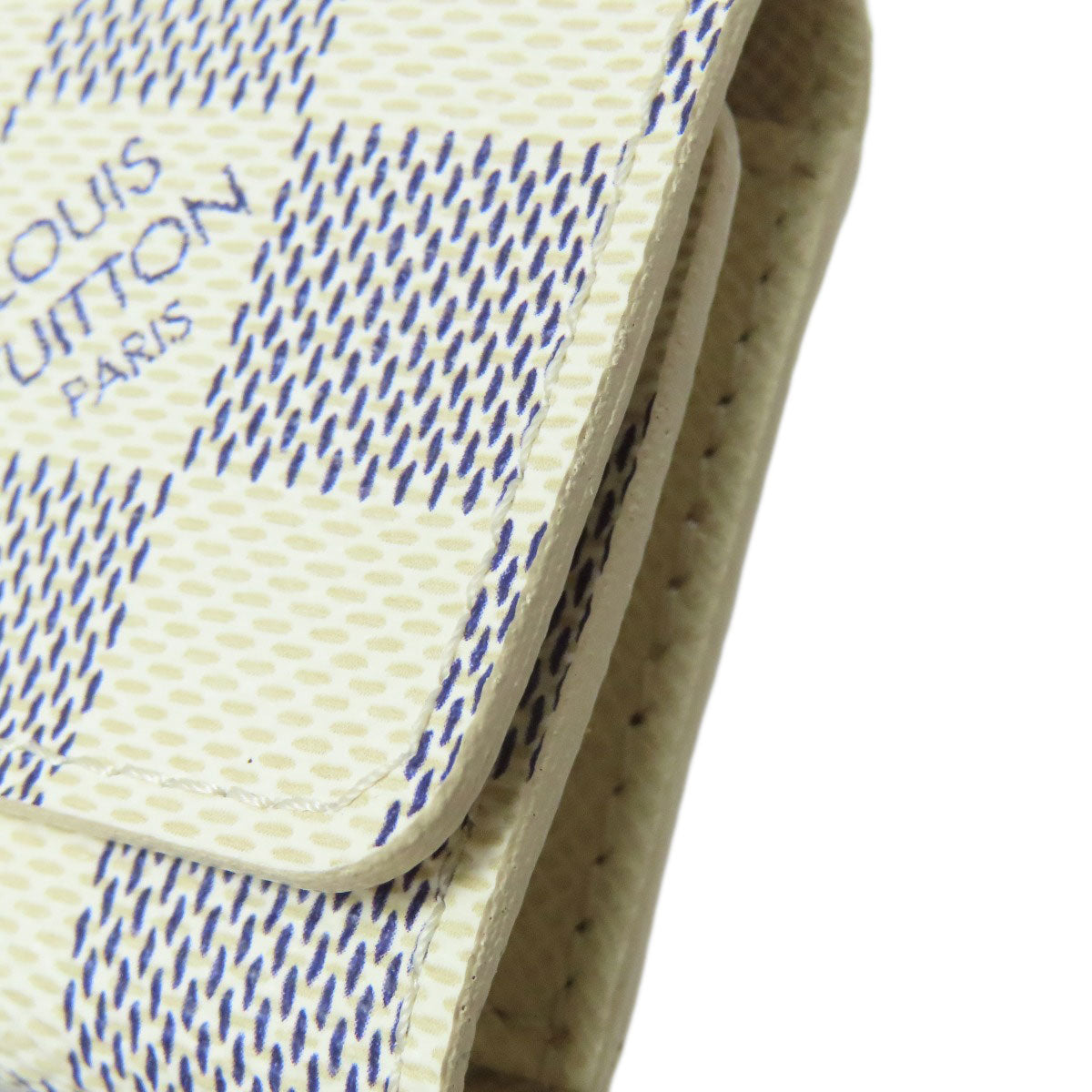 LOUIS VUITTON Key case Key holder N60020 Damier canvas white Multicles4