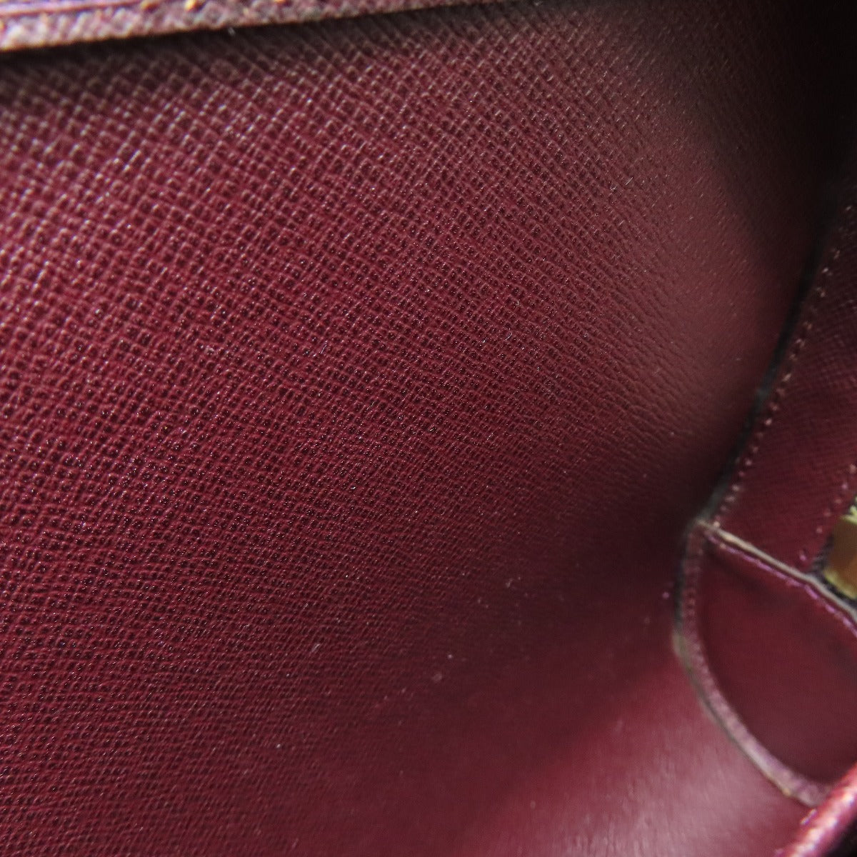 LOUIS VUITTON business bag M30186 Taiga Leather purple Baikal