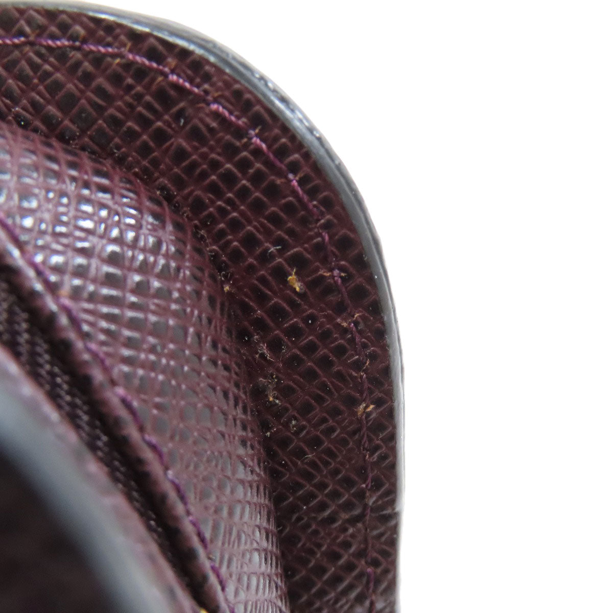 LOUIS VUITTON business bag M30186 Taiga Leather purple Baikal